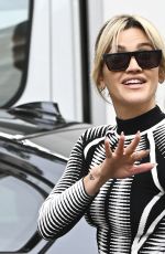 ASHLEY ROBERTS Leaves Heart FM Radio in London 10/28/2022