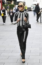 ASHLEY ROBERTS Leaves Heart FM Radio in London 10/28/2022
