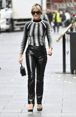 ASHLEY ROBERTS Leaves Heart FM Radio in London 10/28/2022