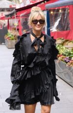 ASHLEY ROBERTS Leaves Heart Radio in London 10/03/2022