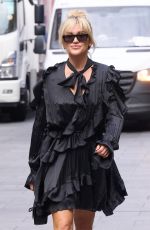 ASHLEY ROBERTS Leaves Heart Radio in London 10/03/2022