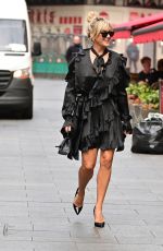 ASHLEY ROBERTS Leaves Heart Radio in London 10/03/2022