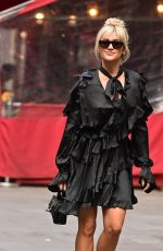 ASHLEY ROBERTS Leaves Heart Radio in London 10/03/2022