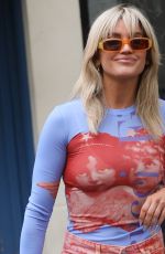 ASHLEY ROBERTS Out in London 10/14/2022