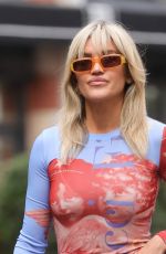 ASHLEY ROBERTS Out in London 10/14/2022