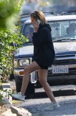 ASHLEY TISDALE Leaves a Gym in Los Angeles 10/07/2022