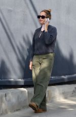 ASHLEY TISDALE Out for Drink at Maru Coffee in Los Angeles 10/12/2022