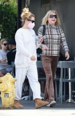 ASHLEY TISDALE Out with Her Mom in Los Angeles 10/10/2022