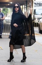 AUBREY PLAZA Arrives at Late Show with Stephen Colbert in New York 10/26/2022