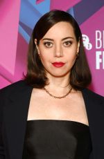 AUBREY PLAZA at Emily the Criminal Premiere at 66th BFI London Film Festival 10/09/2022