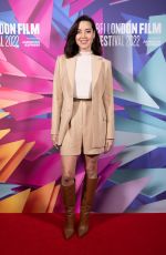 AUBREY PLAZA at Screen Talk at 66th BFI London Film Festival 10/10/2022