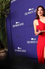 AUBREY PLAZA at The White Lotus Season 2 Premiere in Los Angeles 10/20/2022