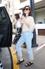AUBREY PLAZA Out at Newport Beach Film Festival at Balboa Bay Resort 10/16/2022