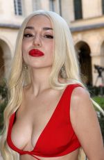 AVA MAX at Monot Show at Paris Fashion Week 10/01/2022