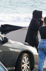 AVRIL LAVIGNE Filming a New Project in Malibu 10/10/2022