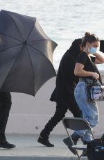 AVRIL LAVIGNE Filming a New Project in Malibu 10/10/2022