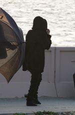 AVRIL LAVIGNE Filming a New Project in Malibu 10/10/2022