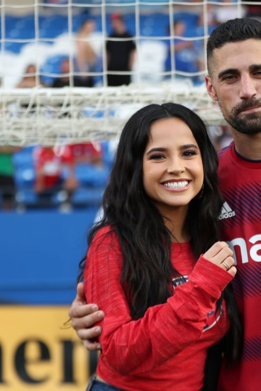 BECKY G at FC Dallas vs. Sporting Kansas City Game at Toyota Stadium in Frisco 10/09/2022