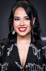BECKY G at Latin Grammy Acoustic Sessions in Madrid 10/26/2022