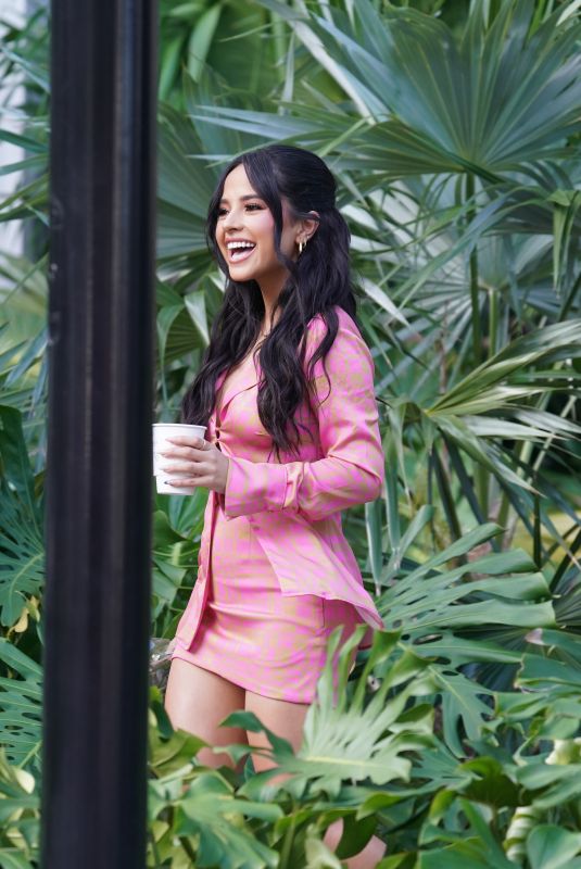 BECKY G Out and About in Miami 10/15/2022