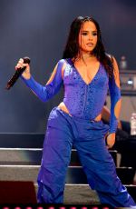 BECKY G Performs at Iheartradio Fiesta Latina 2022 in Miami 10/15/2022
