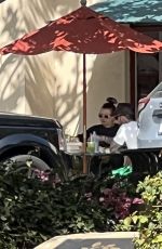 BEHATI PRINSLOO Out for Lunch at Pierre LaFond Market & Deli in Montecito 10/08/2022