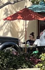 BEHATI PRINSLOO Out for Lunch at Pierre LaFond Market & Deli in Montecito 10/08/2022