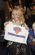 BELLA HADID and CHLOE SEVIGNY at New York Knicks vs Detroit Pistons Game at Madison Square Garden in New York 10/21/2022
