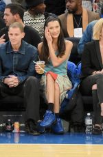 BELLA HADID and CHLOE SEVIGNY at New York Knicks vs Detroit Pistons Game at Madison Square Garden in New York 10/21/2022