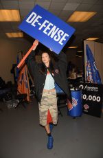 BELLA HADID and CHLOE SEVIGNY at New York Knicks vs Detroit Pistons Game at Madison Square Garden in New York 10/21/2022