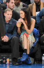 BELLA HADID and CHLOE SEVIGNY at New York Knicks vs Detroit Pistons Game at Madison Square Garden in New York 10/21/2022