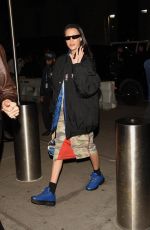 BELLA HADID Arrives at New York Knicks vs Detroit Pistons Game at Madison Square Garden 10/21/2022