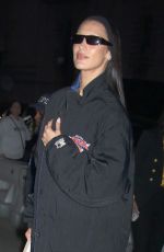 BELLA HADID Arrives at New York Knicks vs Detroit Pistons Game at Madison Square Garden 10/21/2022