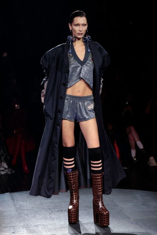 BELLA HADID at Vivienne Westwood Fashion Show in Paris //