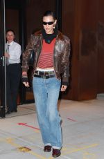BELLA HADID Leaves Gigi