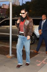 BELLA HADID Leaves Gigi