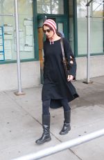 BELLA HADID Leaves Her Apartment in New York 10/24/2022