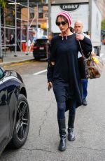 BELLA HADID Out and About in New York 10/24/2022