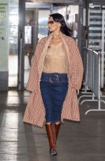 BELLA HADID Out in Paris 10/03/2022