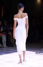 BELLA HADID Presents a Creation at Coperni SS23 Fashion Show in Paris 09/30/2022