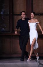 BELLA HADID Walks Runway at Coperni Fashion Show in Paris 09/30/2022
