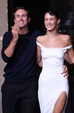 BELLA HADID Walks Runway at Coperni Fashion Show in Paris 09/30/2022
