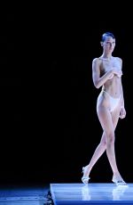 BELLA HADID Walks Runway at Coperni Fashion Show in Paris 09/30/2022