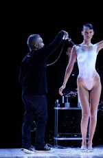 BELLA HADID Walks Runway at Coperni Fashion Show in Paris 09/30/2022