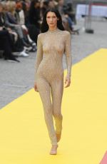 BELLA HADID Walks Runway at Stella McCartney Fashion Show in Paris 10/03/2022