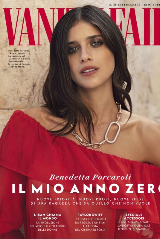 BENEDETTA PORCAROLI in Vanity Fair Magazine, Italy October 2022