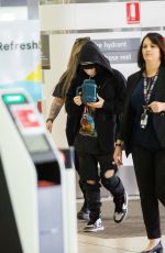 BILLIE EILISH Arrives at Perth International Airport 10/01/2022