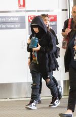 BILLIE EILISH Arrives at Perth International Airport 10/01/2022