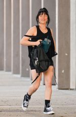 BILLIE EILISH Leaves a Workout in Studio City 10/24/2022