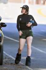 BILLIE EILISH Out with Her Dog in Los Angeles 10/19/2022